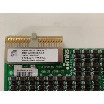 AMAT 0190-27072 MKS CDN491R DeviceNet 48 Bi-Directional Digital I/O Module